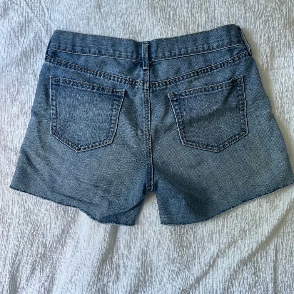Mid Rise Denim Shorts - Picture 2 of 3